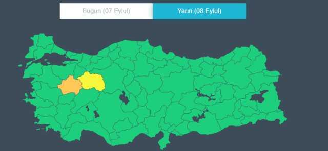 Meteoroloji'den kuvvetli sağanak yağış uyarısı! 2 il için sarı kodlu uyarı yapıldı