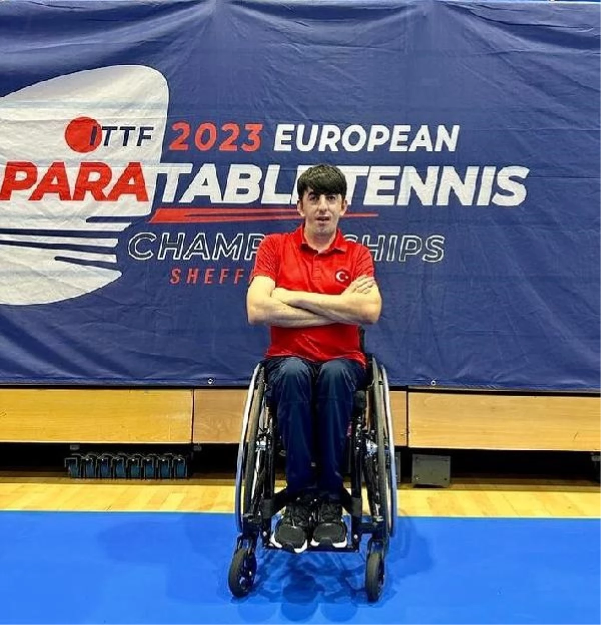 Abdullah Öztürk Avrupa Para Masa Tenisi Şampiyonası\'nda Altın Madalya Kazandı