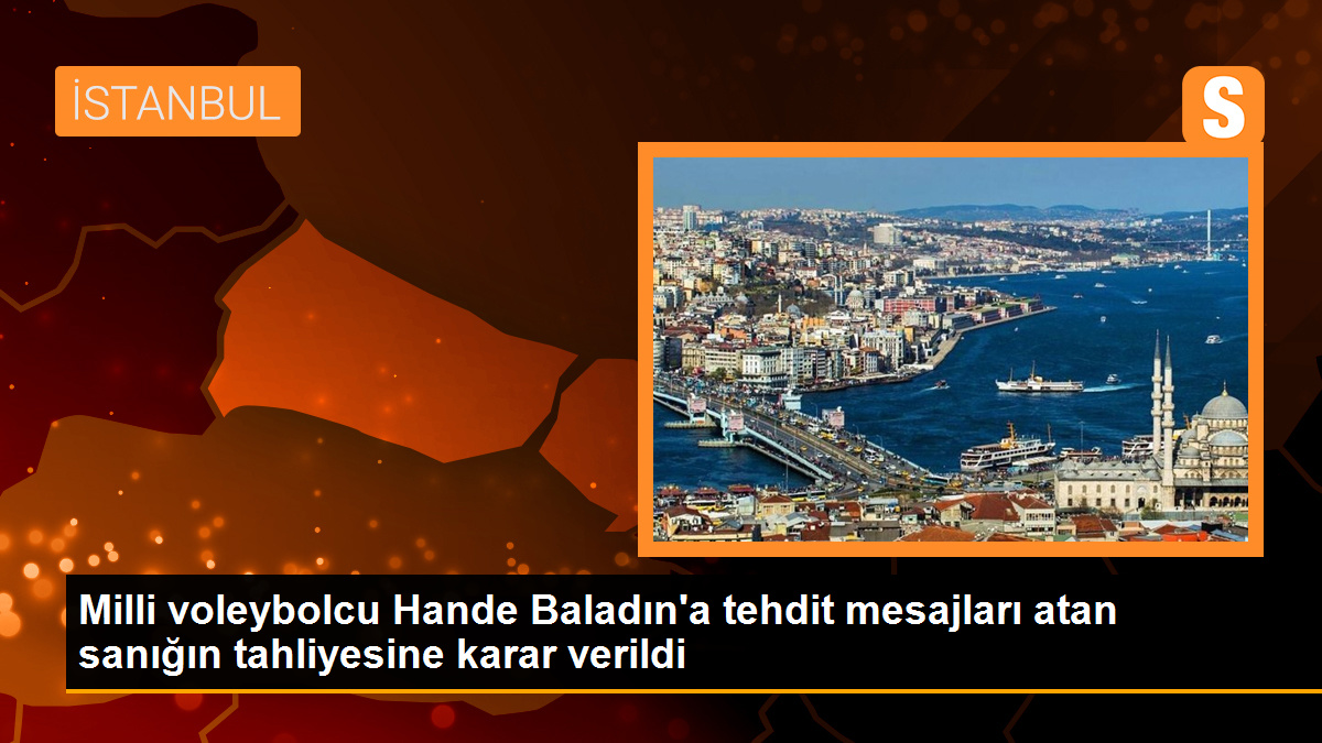 Milli voleybolcu Hande Baladın\'a tehdit mesajları atan sanığın tahliyesine karar verildi
