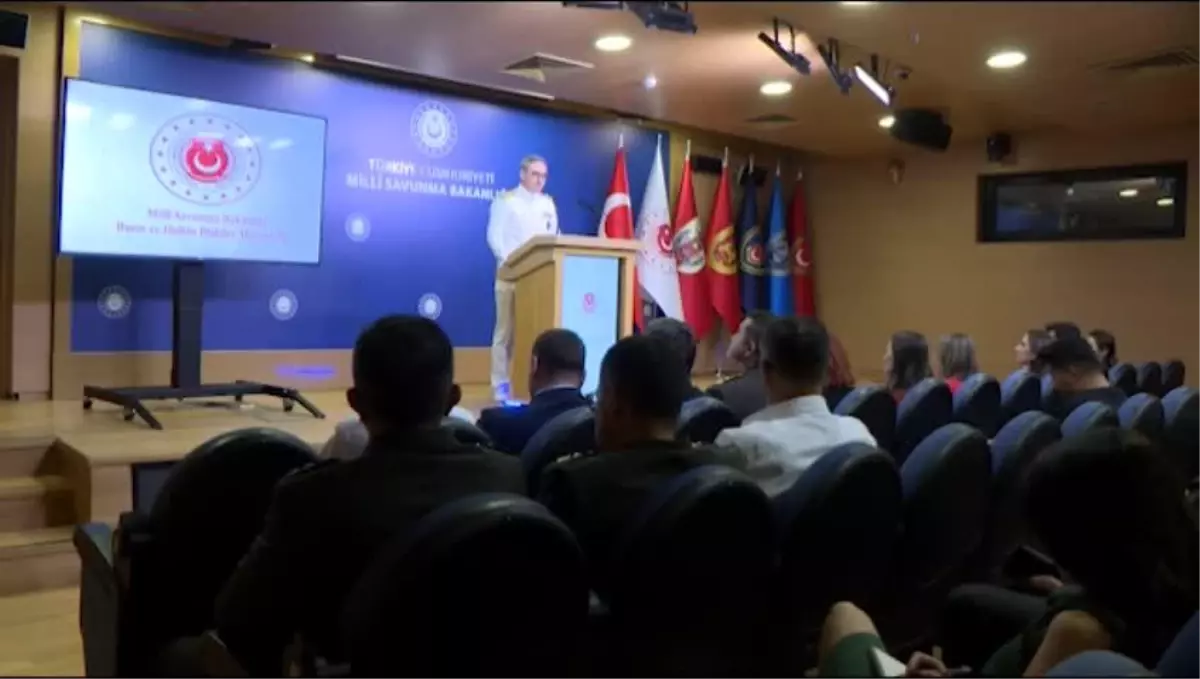 Msb Basın Müşaviri Tuğamiral Aktürk: Karadeniz\'de Mevcut Hassas Güvenlik Dengesinin \'Bölgesel Sahiplik\' ve \'Montrö İlkeleri\' Çerçevesinde...