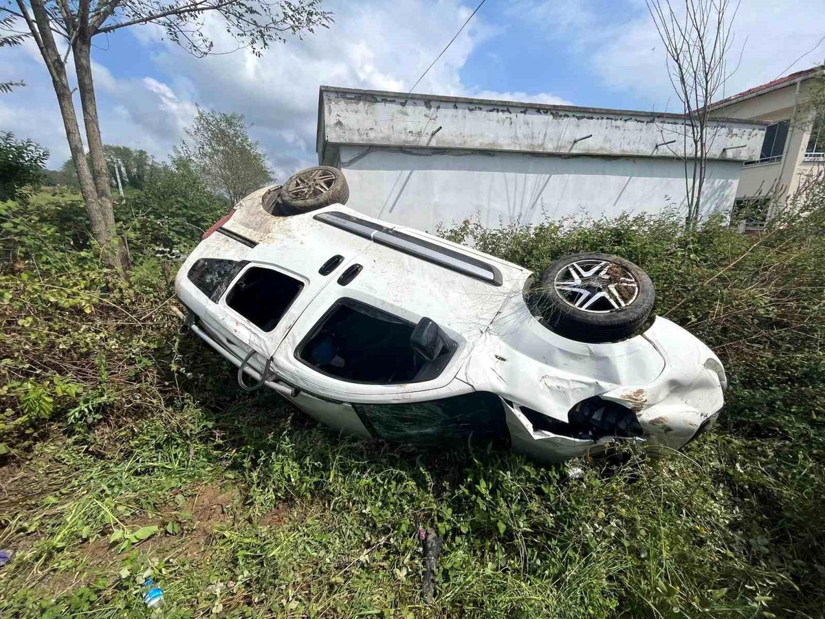 Samsun\'da trafik kazası: 1 kişi yaralandı