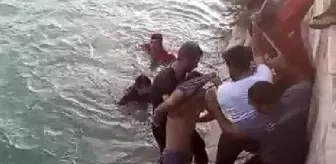 Suriyeli Genç Sulama Kanalında Boğulma Tehlikesi Geçirdi