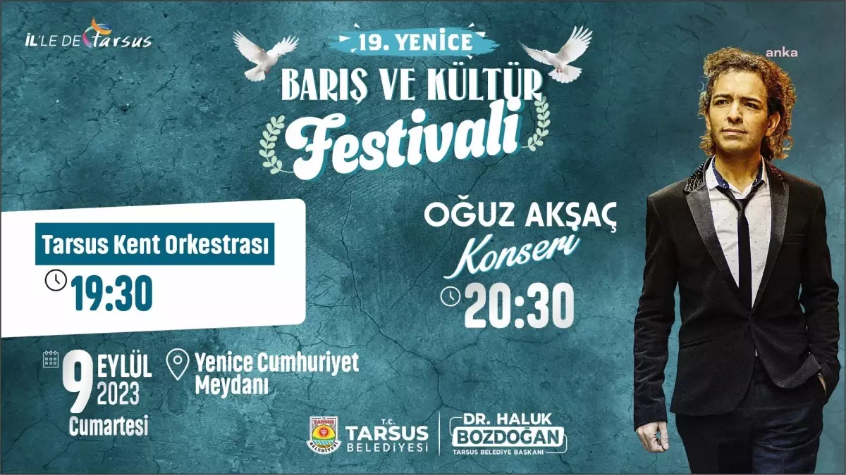 19. Yenice Barış ve Kültür Festivali Başlıyor