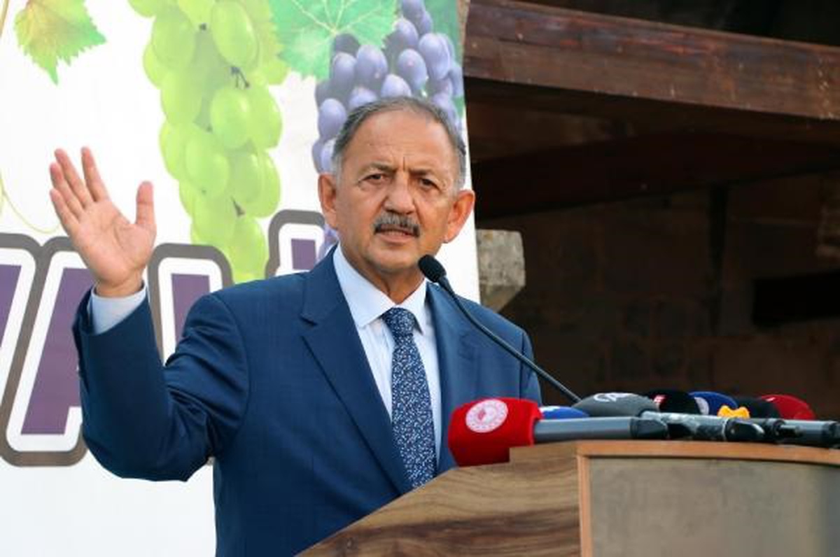 Bakan Özhaseki, Kayseri\'de 28. Kültür, Turizm ve Üzüm Festivali\'nde konuştu Açıklaması