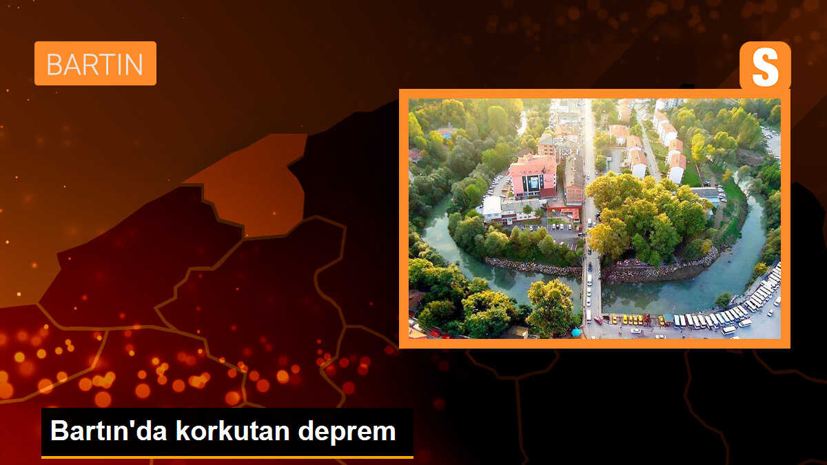 Bartın\'da korkutan deprem
