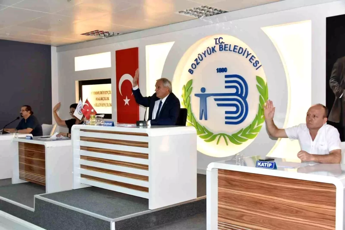Bozüyük Belediyesi Eylül Ayı Olağan Meclis Toplantısı Gerçekleştirildi