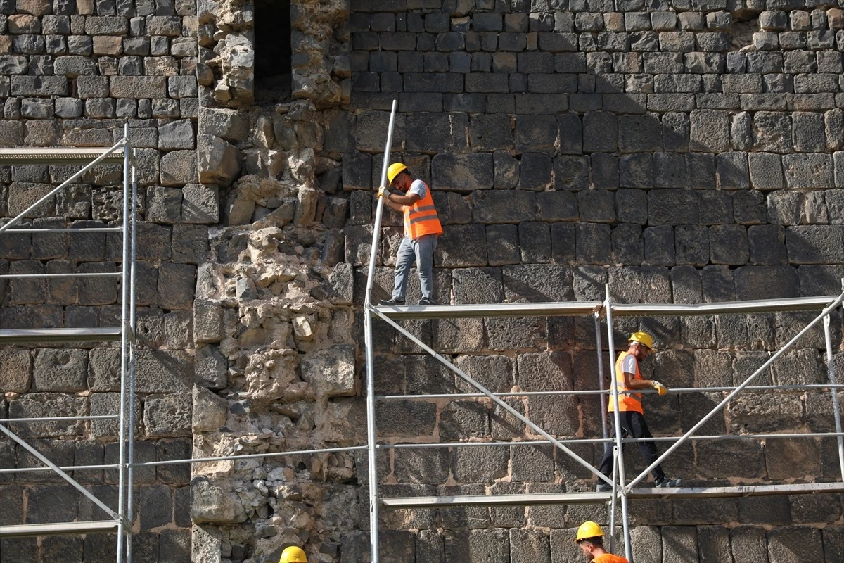 Diyarbakır\'da restorasyon çalışmaları kapsamında surlarda 7. etap çalışmaları başladı