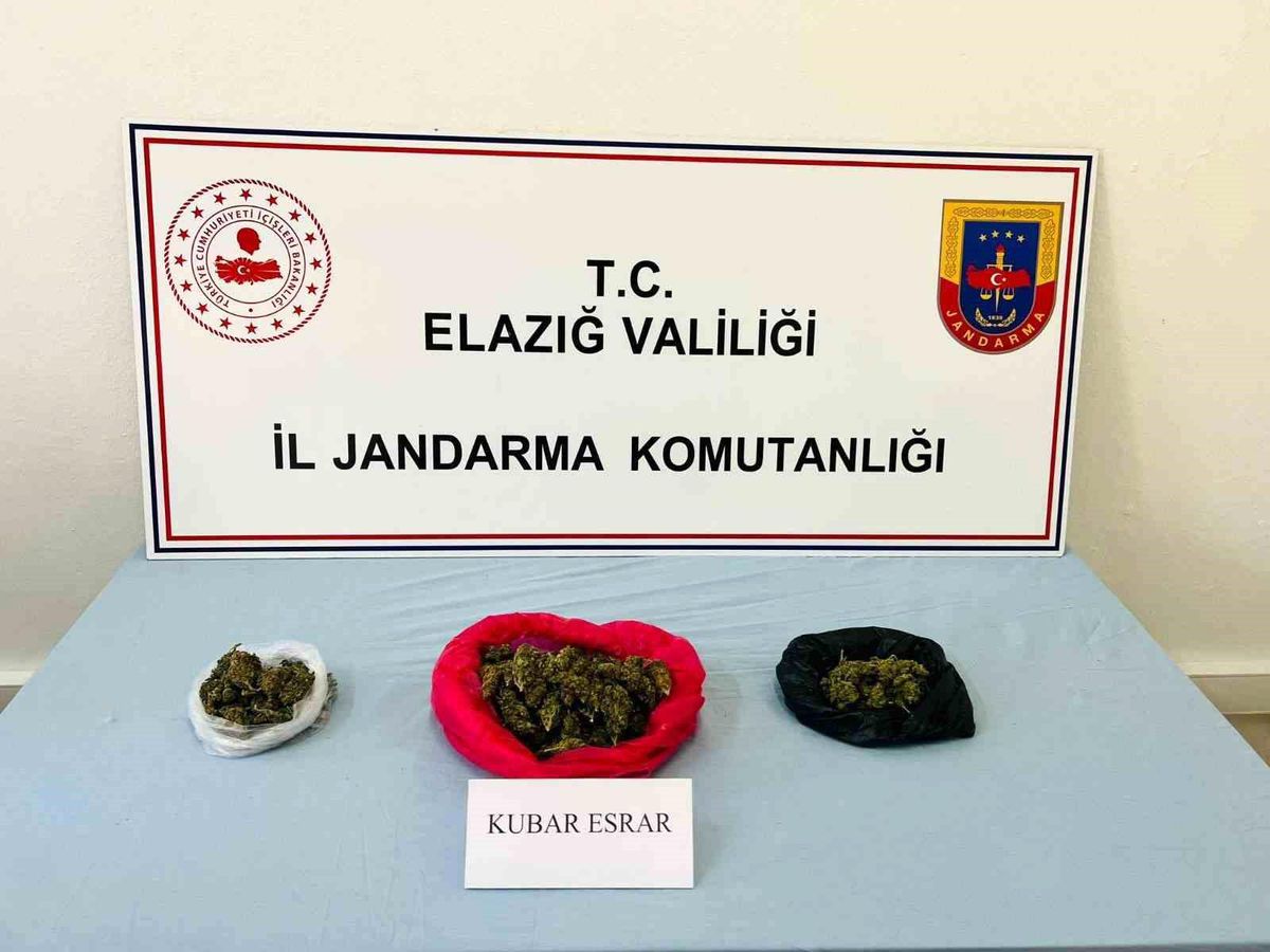 Elazığ\'da Uyuşturucu Taciri Yakalandı