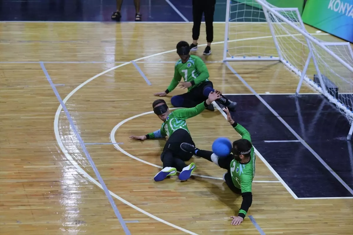 Erkekler Golbol Deprem Şehitlerini Anma Türkiye Kupası müsabakaları Konya\'da yapıldı