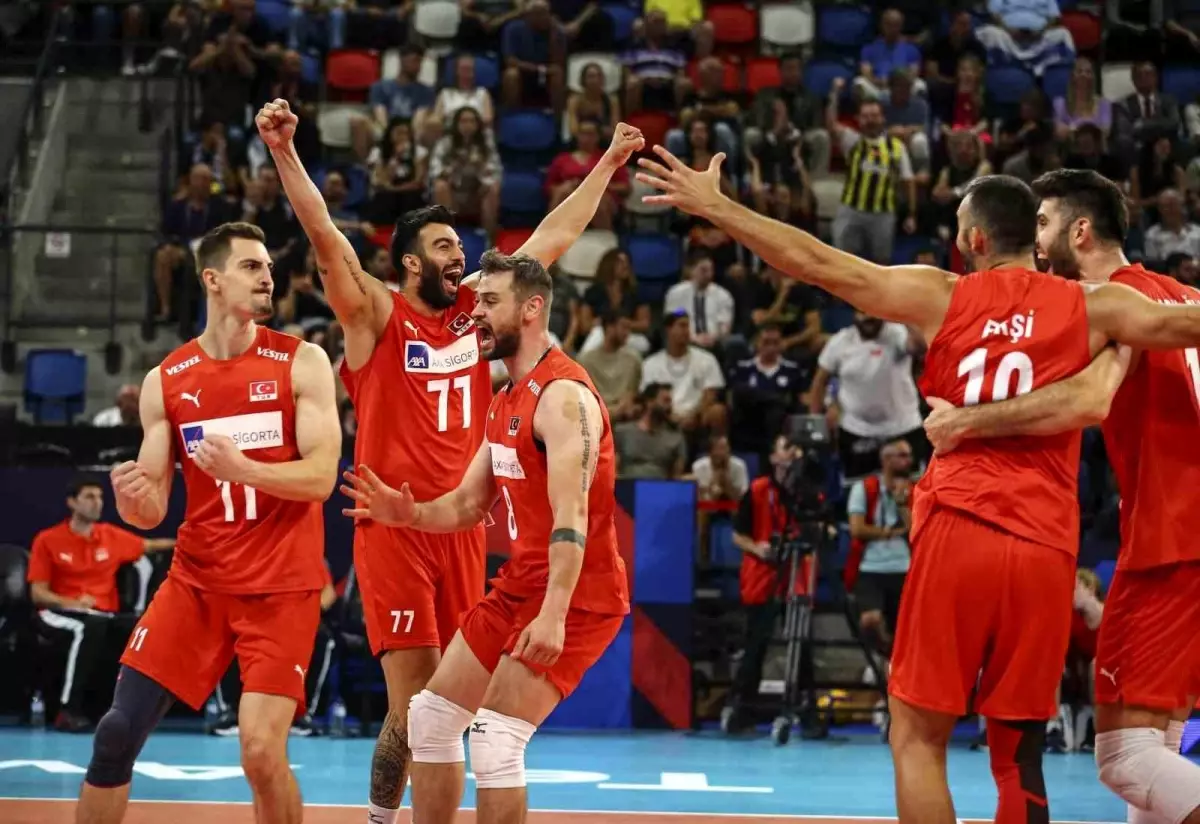 A Milli Erkek Voleybol Takımı, CEV Avrupa Şampiyonası\'nda Slovenya ile karşılaşacak