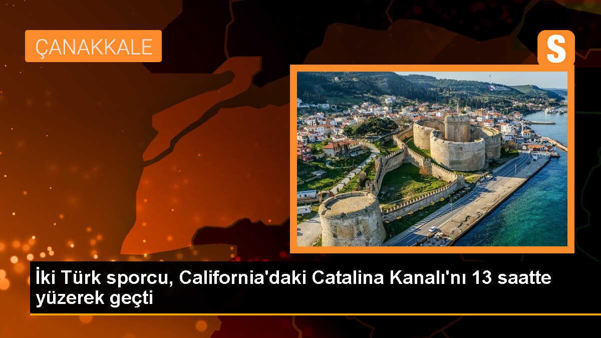 Türk Sporcular Catalina Kanalı\'nı Yüzerek Geçti