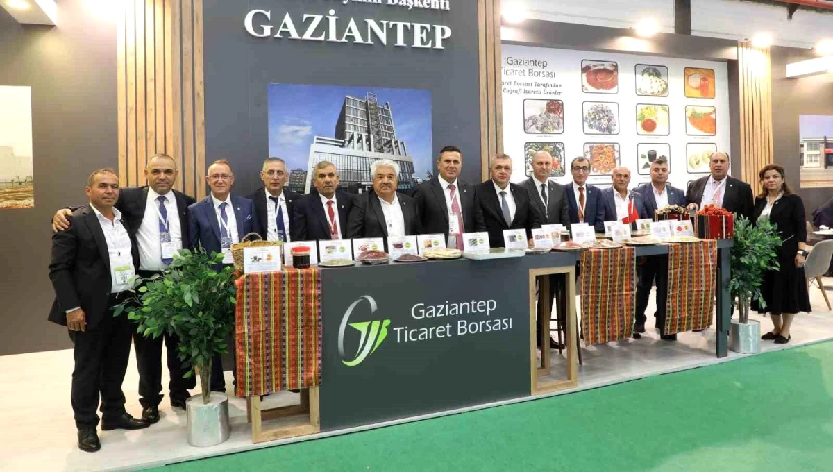Gaziantep Ticaret Borsası, WorldFood İstanbul Fuarı\'nda coğrafi işaretli ürünlerini tanıttı