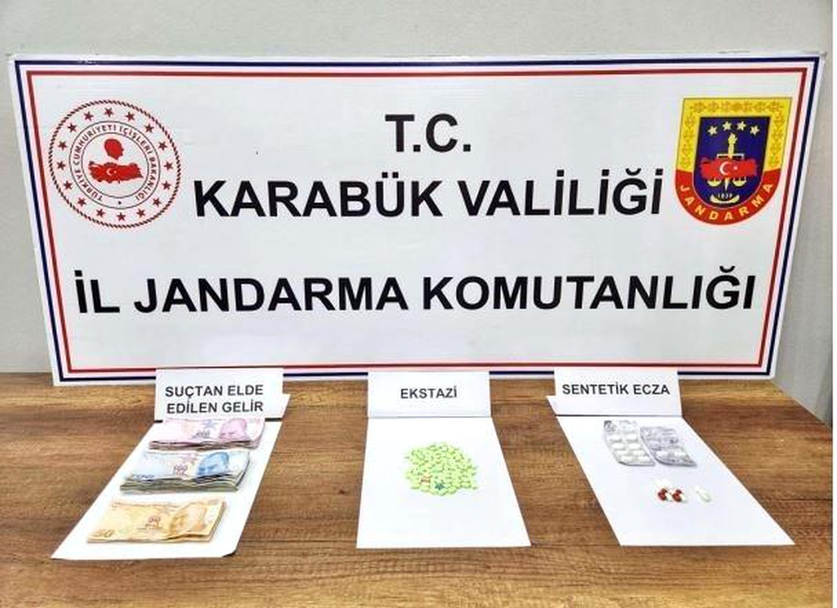 Karabük\'te Uyuşturucu Operasyonu: 109 Adet Hap ve 2.2 Gram Madde Ele Geçirildi
