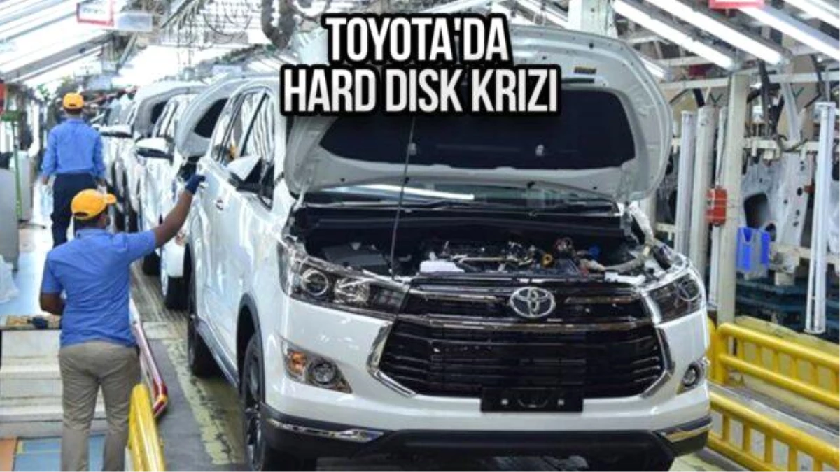 Toyota, Japonya\'daki Fabrikalarını Veri Depolama Sorunu Nedeniyle Durdurdu