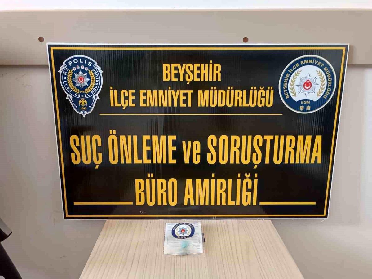 Beyşehir\'de Uyuşturucu Operasyonu: 1 Kişi Gözaltına Alındı