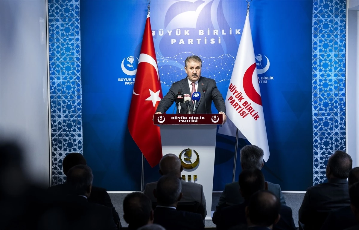 BBP Genel Başkanı Mustafa Destici: Seçimlerde Cumhur İttifakı\'nın ruhuna sadığız