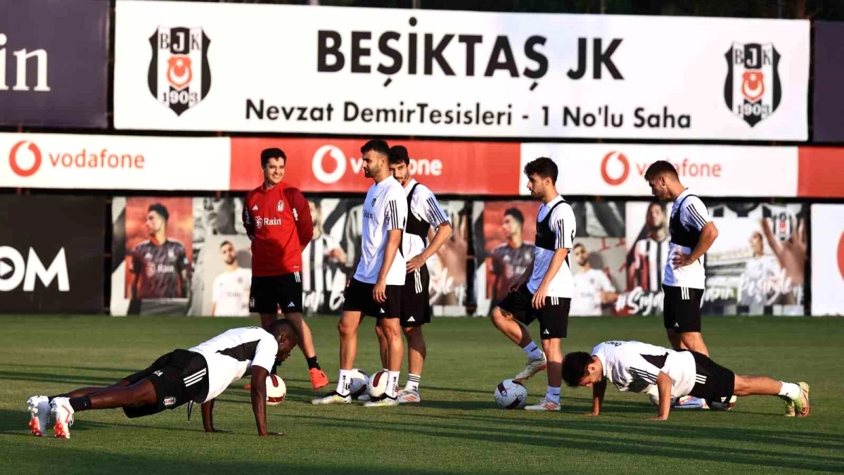 Beşiktaş, Trabzonspor maçı için hazırlıklarını sürdürdü
