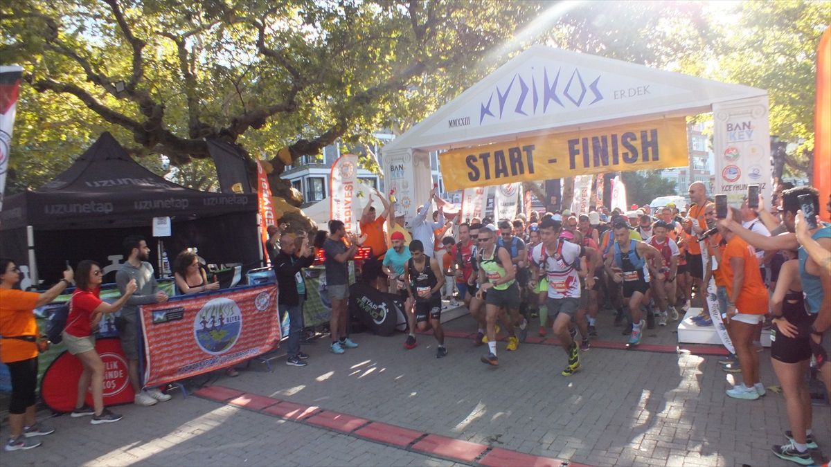 Balıkesir\'de Kyzikos Ultra Maratonu Başladı