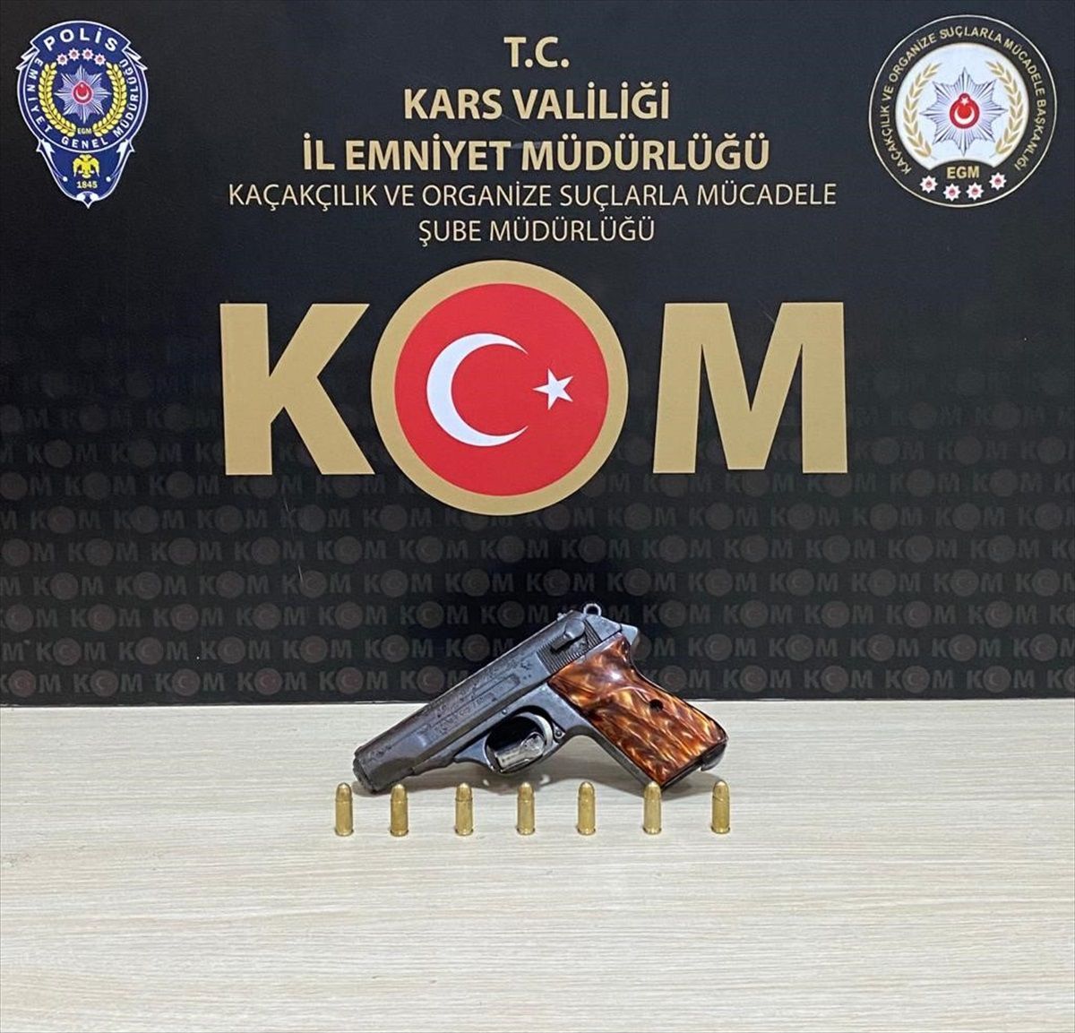 Kars\'ta silah kaçakçılarına yönelik operasyonda 1 şüpheli gözaltına alındı