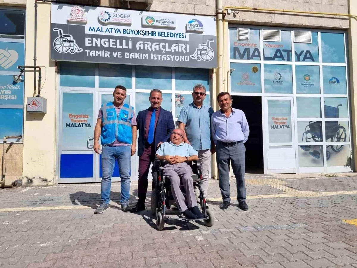 Malatya\'da Engelli Araç Tamir Atölyesi Faaliyette