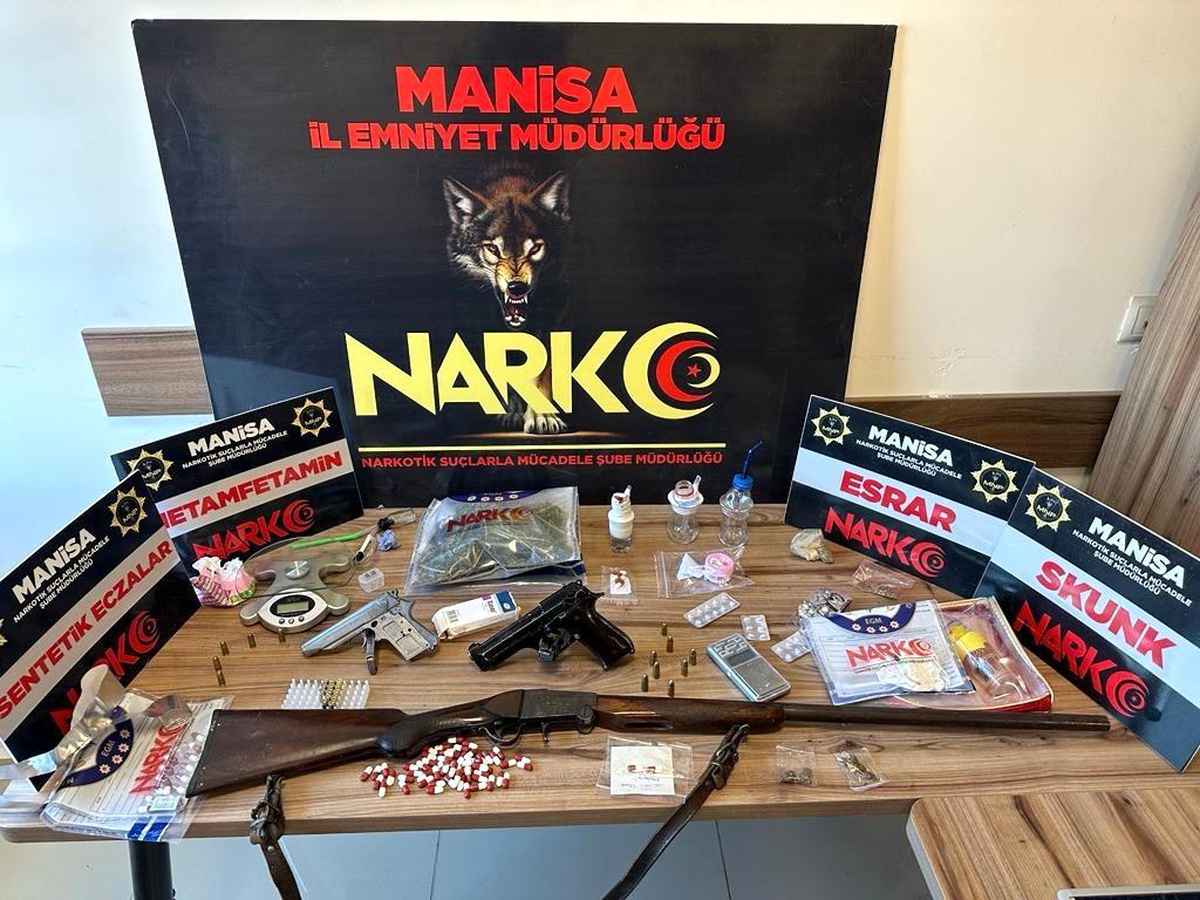 Manisa\'da Uyuşturucu Operasyonu: 7 Kişi Tutuklandı