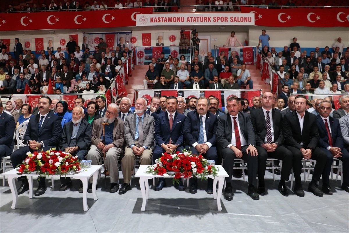 MHP Kastamonu İl Başkanlığı 14. Olağan Kongresi Düzenlendi
