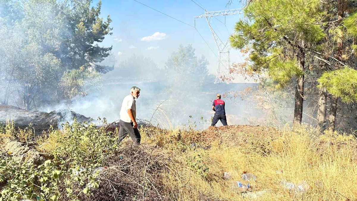 Adıyaman\'da kaynak yaparken çıkan yangın kontrol altına alındı