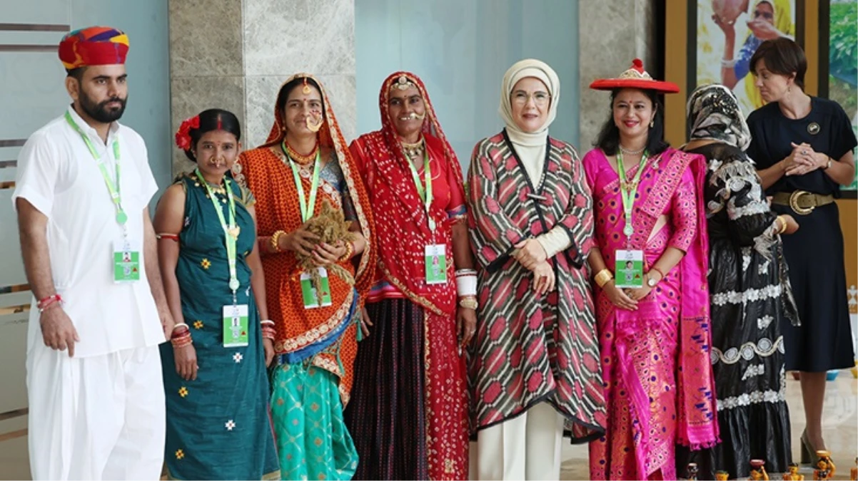 Emine Erdoğan\'dan G20 Zirvesi paylaşımı: Hindistan\'ın renkli geleneklerini tanımak mutluluk verdi