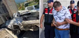 Cenaze namazı için toplanan kalabalığın arasına dalarak 6 kişinin ölümüne sebep olan kamyon şoförü tutuklandı 