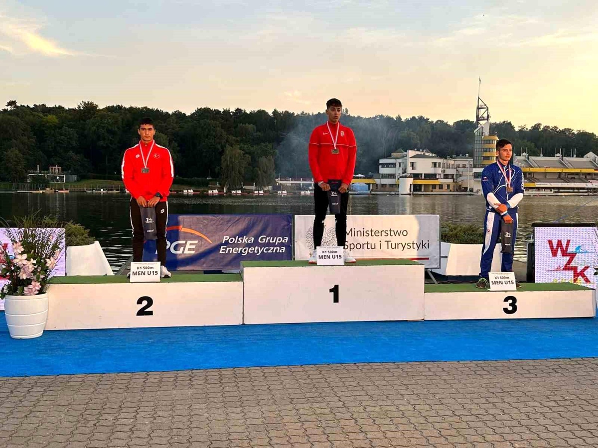 Muğla\'dan Kano Sporcusu Polonya\'da Gümüş Madalya Kazandı