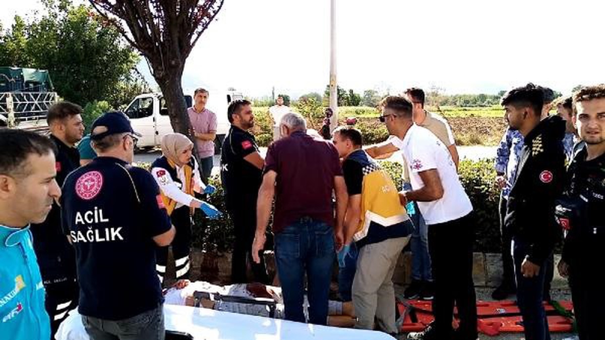 İnegöl\'de kaza: Baba seni istiyorum diye ağladılar