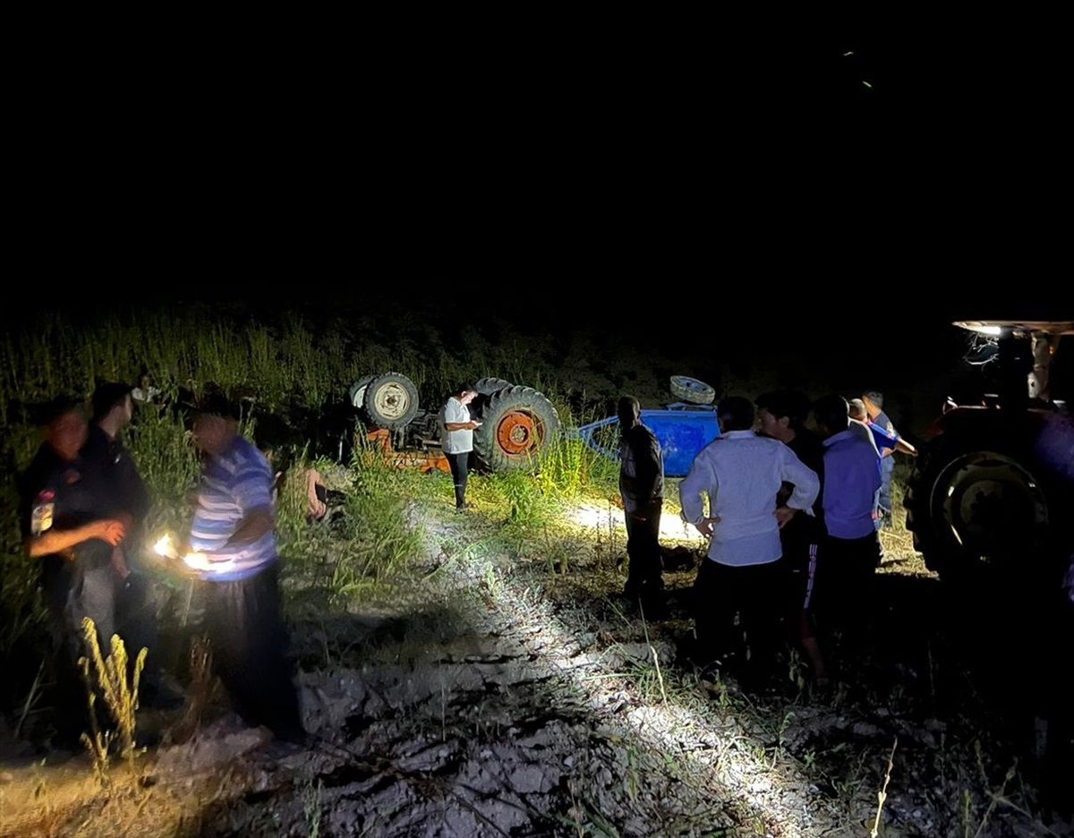 Osmaniye\'de traktör devrildi, sürücü hayatını kaybetti