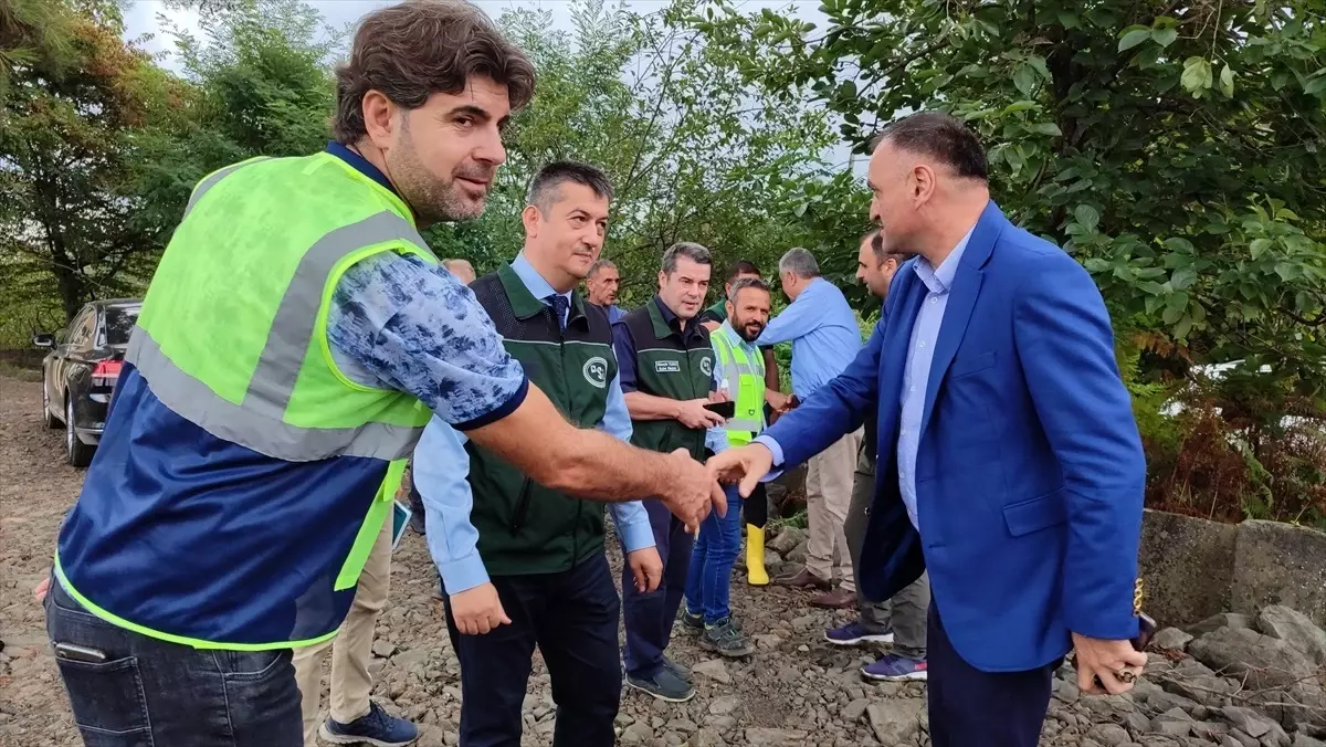 Salıpazarı Barajı Projesi Kapsamında Konutların Temeli Atıldı