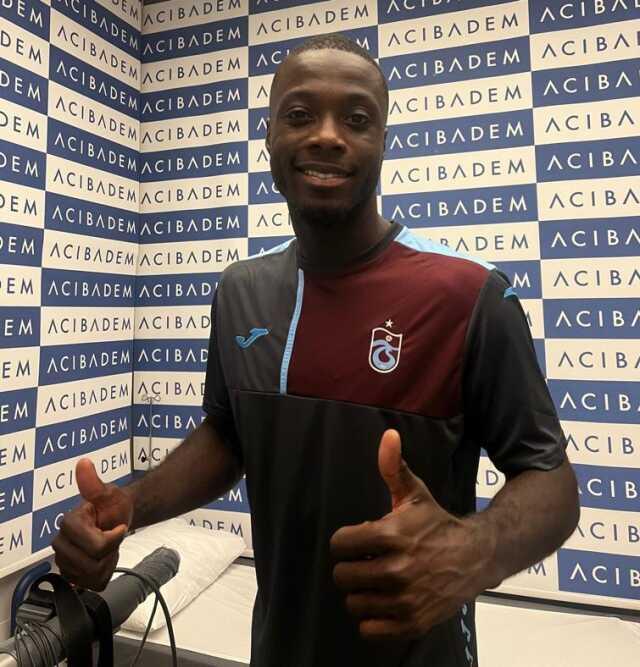 Son Dakika: Nicolas Pepe resmen Trabzonspor'da Son Dakika: Nicolas Pepe resmen Trabzonspor'da