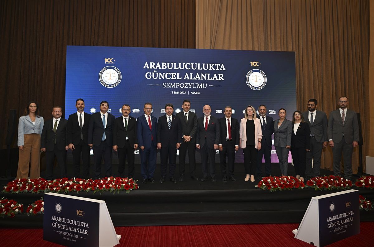 Adalet Bakanı Tunç, Arabuluculukta Güncel Alanlar Sempozyumu\'nda konuştu Açıklaması