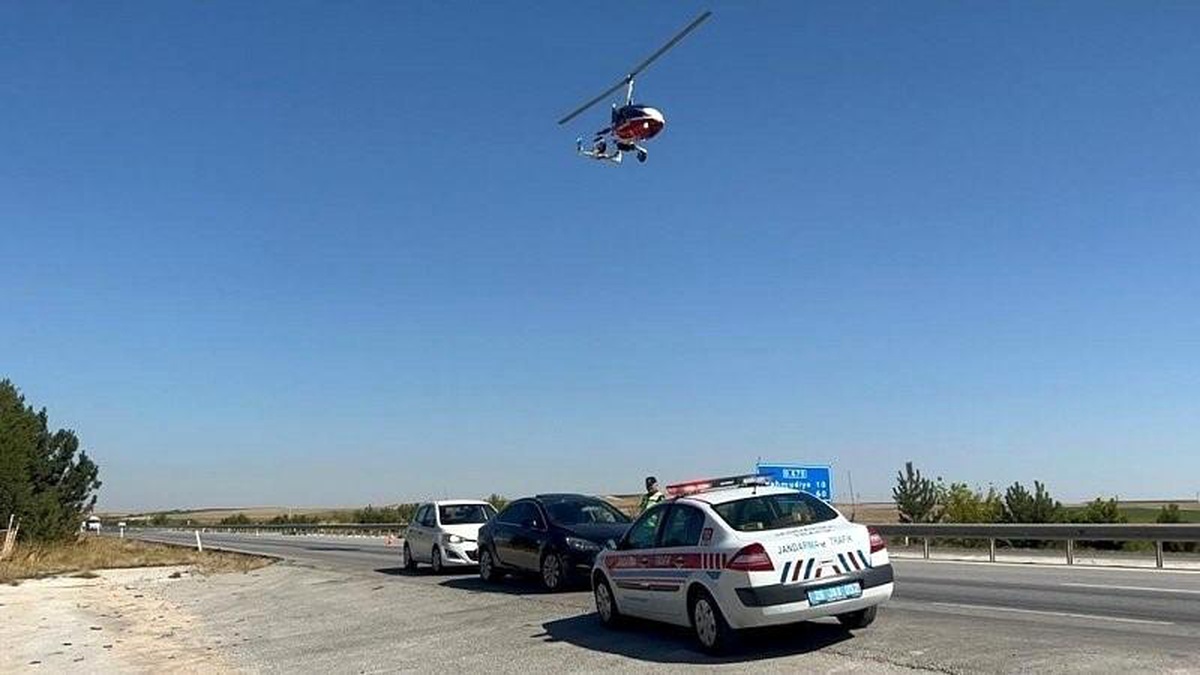 Eskişehir\'de Jandarma Ekipleri Trafik Denetimi Yaptı