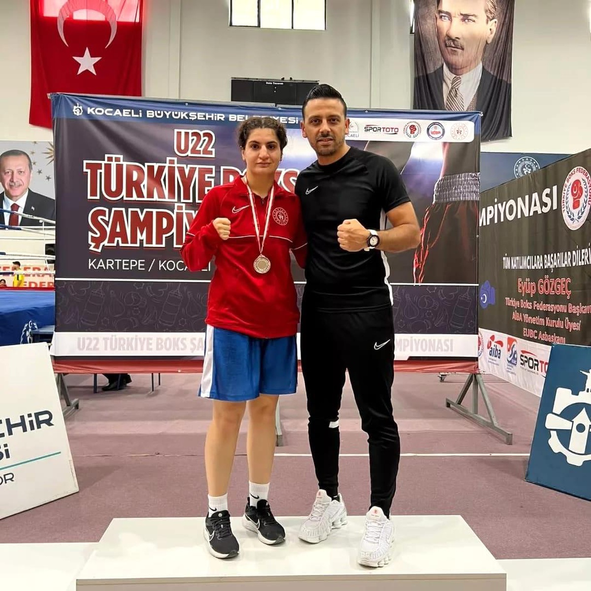 Aydınlı Sporcu Meryem Kaçar U-22 Kadınlar Türkiye Ferdi Boks Şampiyonası\'nda İkinci Oldu