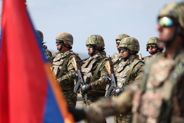 Ermenistan ile ABD'nin ortak düzenlediği 'Eagle Partner 2023' tatbikatı başladı