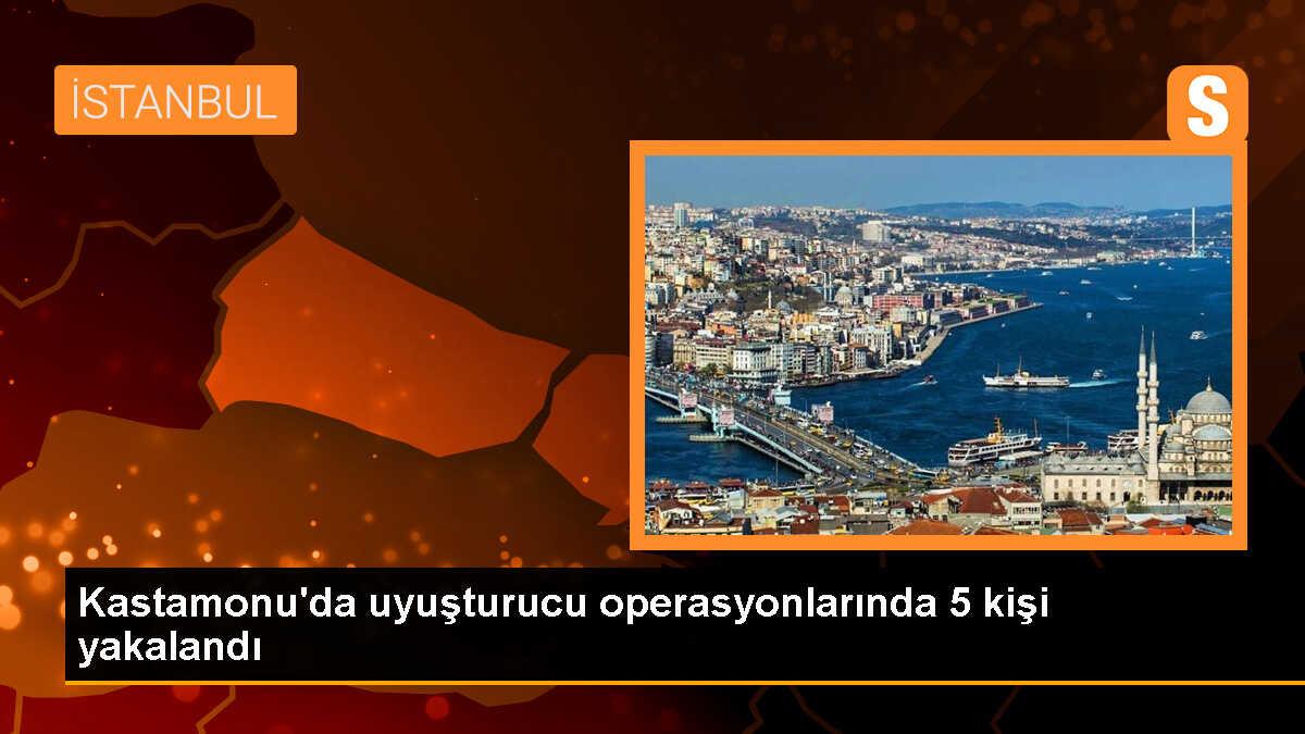 Kastamonu\'da Uyuşturucu Operasyonunda 5 Şüpheli Gözaltına Alındı