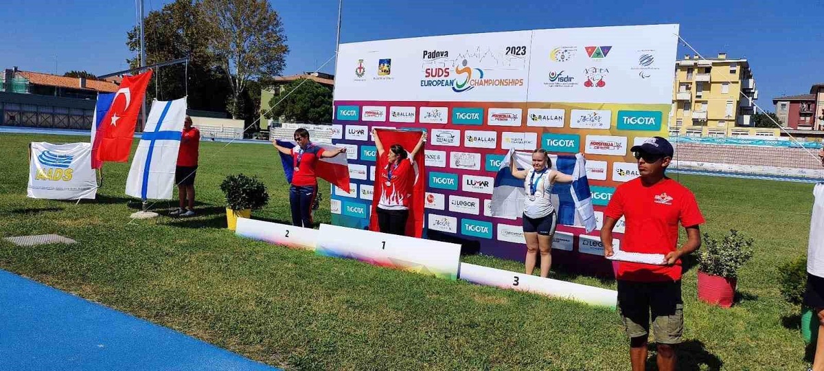 Afyonkarahisarlı Sporcu Münevvere Yılmaz Avrupa Şampiyonasında Başarıya İmza Attı