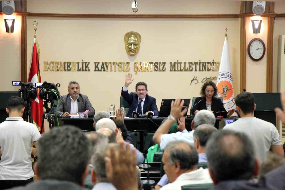 Samsun Büyükşehir Belediye Meclisi Eylül Ayı Toplantısında Gündeme Alınan Maddeler Komisyonlara Havale Edildi