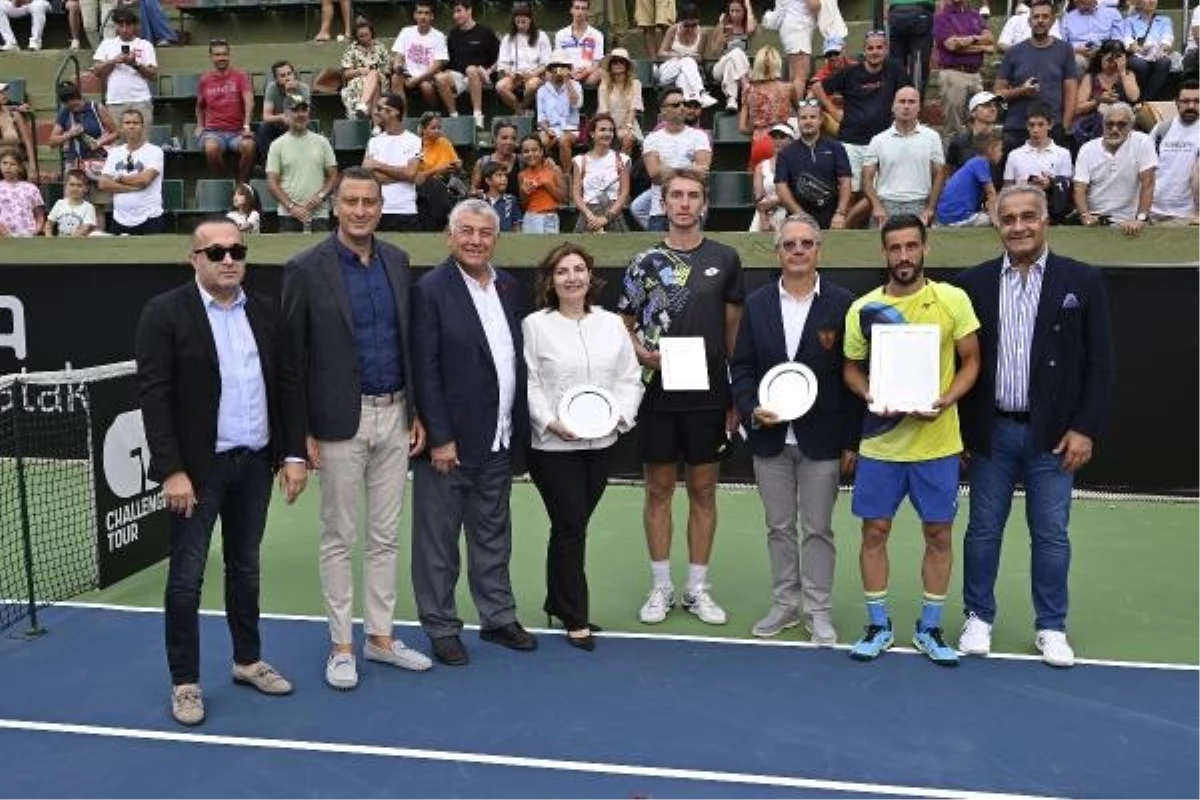 İstanbul Challenger 75. TED Open Tenis Turnuvası\'nda şampiyon belli oldu