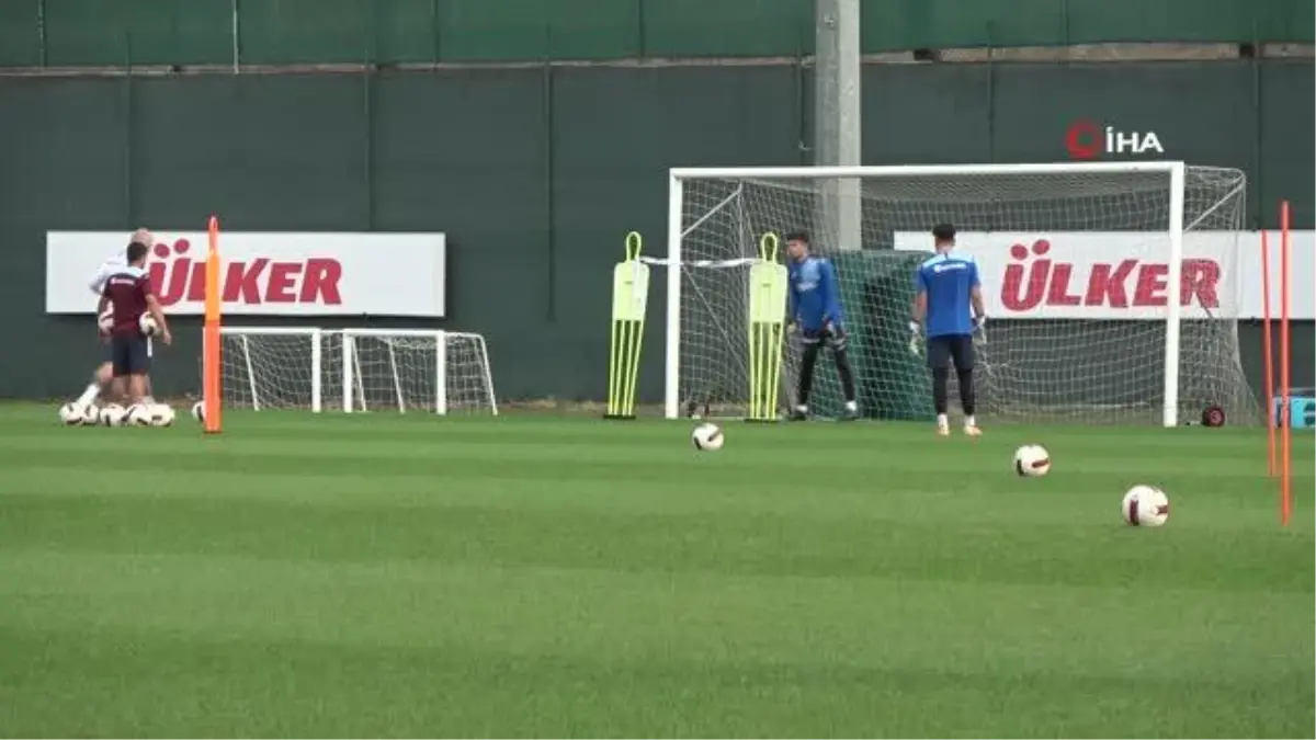 Trabzonspor, Beşiktaş maçı hazırlıklarını sürdürdü