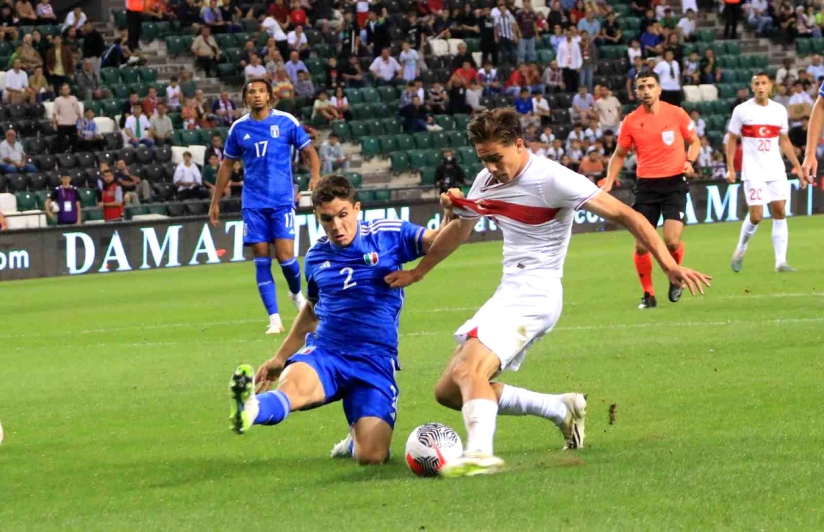 Ümit Milli Takım, İtalya U21 Milli Takımı\'na 2-0 mağlup oldu