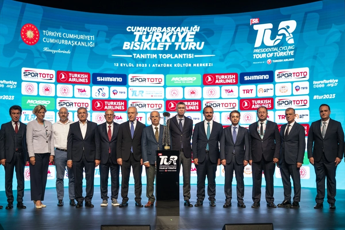 58. Cumhurbaşkanlığı Türkiye Bisiklet Turu\'nun tanıtım toplantısı yapıldı