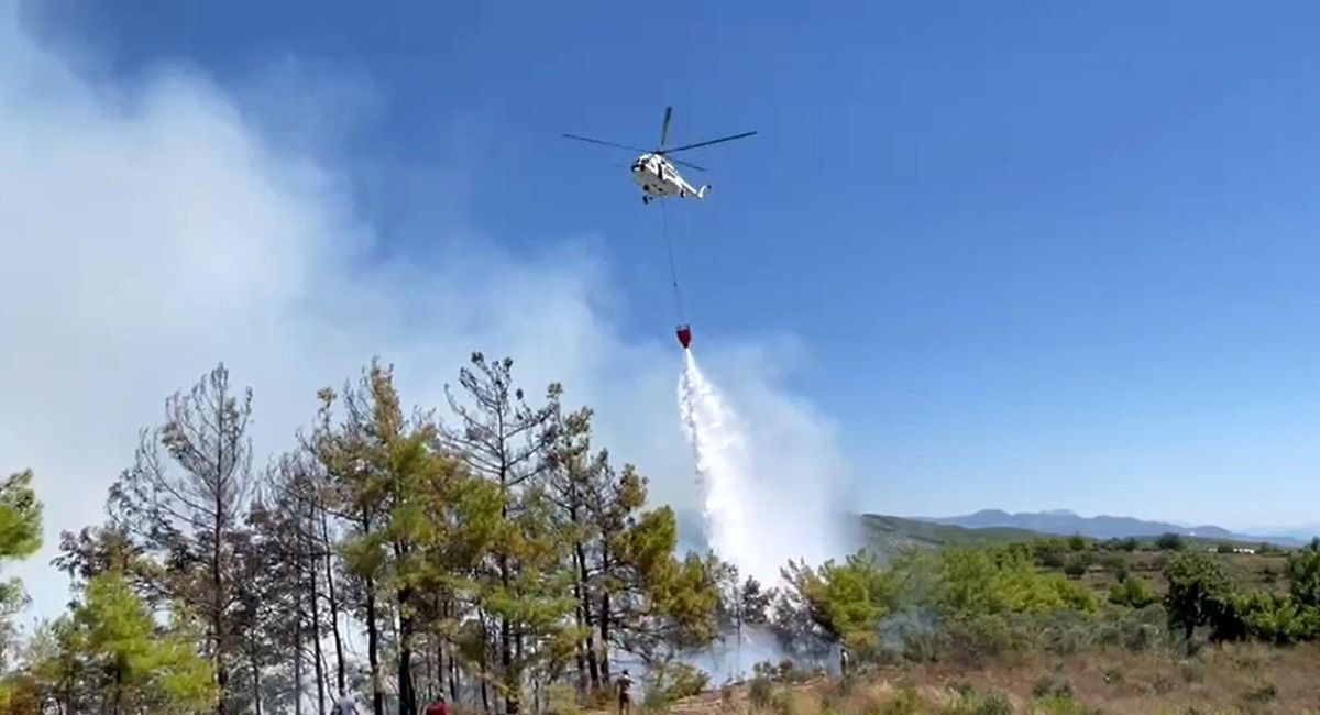 Alanya\'da çıkan orman yangını kontrol altına alındı