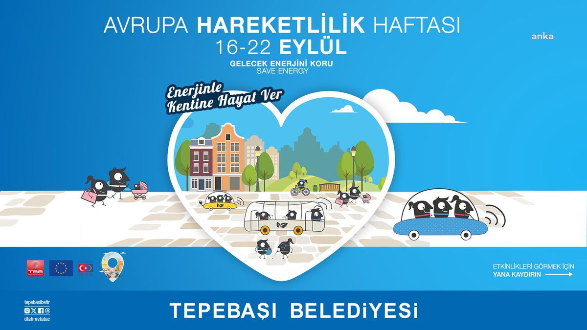 Tepebaşı Belediyesi Avrupa Hareketlilik Haftası\'na ev sahipliği yapacak