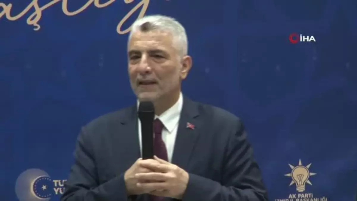 Bakan Bolat müjdeyi İzmir\'de verdi