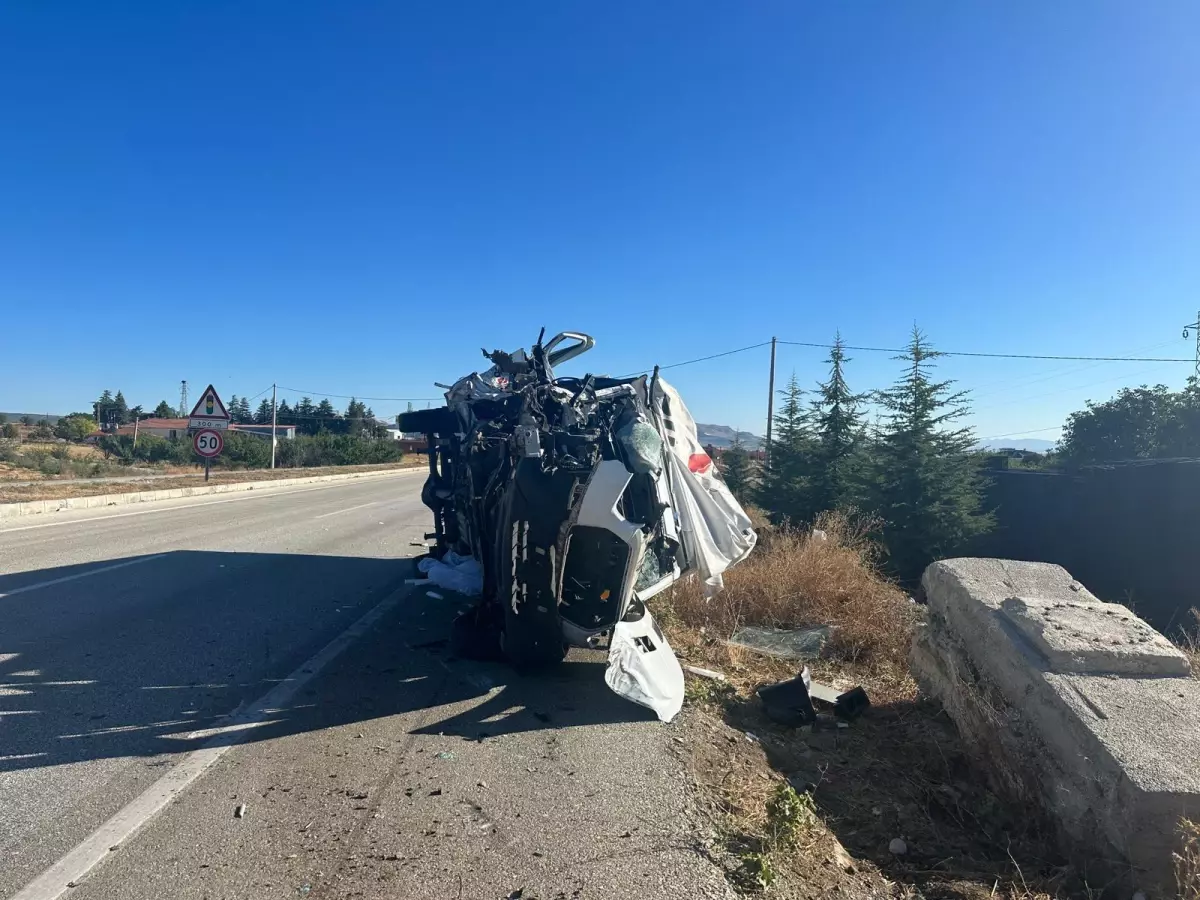 Trafik kazasında bir kişi hayatını kaybetti