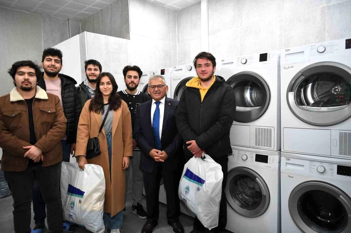 Kayseri Büyükşehir Belediyesi Çamaşır Yıkama Merkezi Kapasitesini Arttırdı
